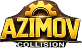 Azimov Collision logo in California car repair