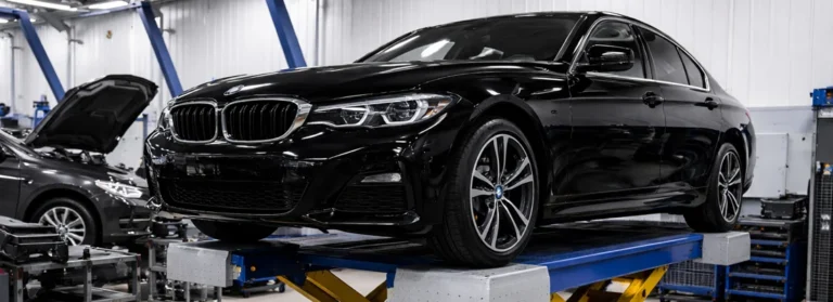 bmw-5-series-service-repair-on-lift