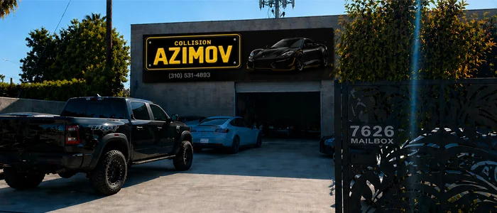 collision repair California auto body shop Azimov Collision
